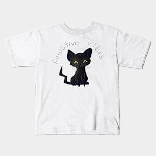 Pawsitive Vibes! Kids T-Shirt